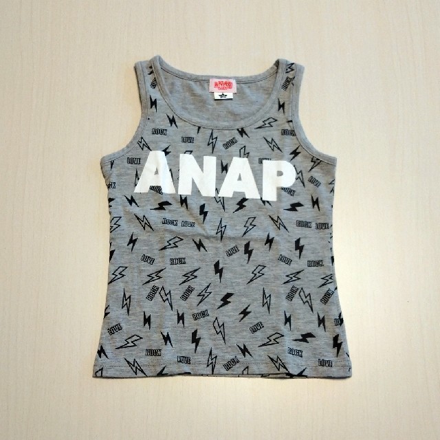 ANAP Kids(アナップキッズ)のANAPノースリーブ100cm キッズ/ベビー/マタニティのキッズ服女の子用(90cm~)(Tシャツ/カットソー)の商品写真