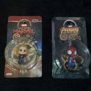 マーベル(MARVEL)のホットトイズ　ミニキーホルダー(キーホルダー)