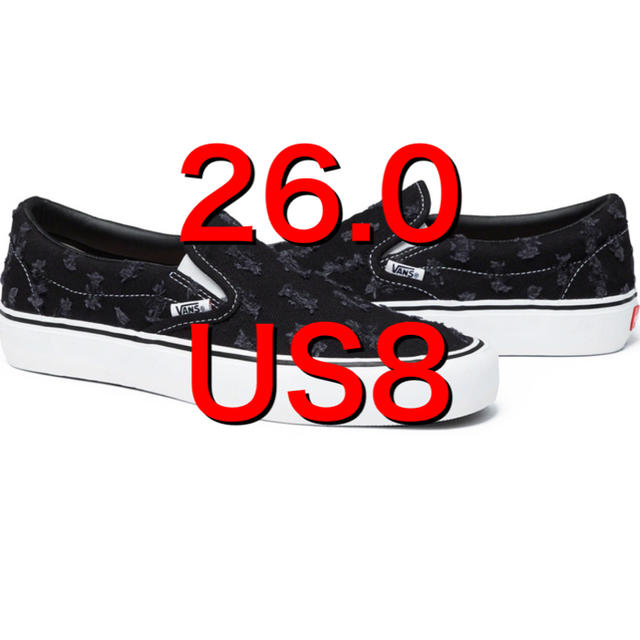 supreme  vans denim Slip-on Pro 26.0 26