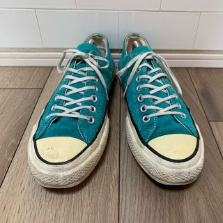 コンバース(CONVERSE)のコンバース　アディクト　チャックテイラー　水色　27.5cm スウェード(スニーカー)