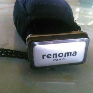 レノマ(RENOMA)のrenoma レノマ  軽量 折りたたみ傘 紺色 (傘)