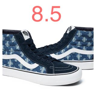 シュプリーム(Supreme)のSupreme®/Vans®Hole Punch Denim Sk8Hi Pro(スニーカー)