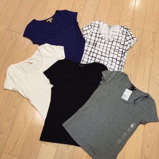 ザラ(ZARA)のZARA♡Tシャツ5枚セット♡送料込み(Tシャツ(半袖/袖なし))