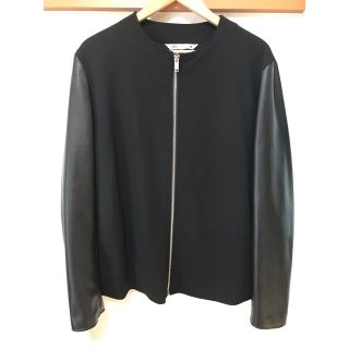 ザラ(ZARA)のZARA ノーカラーアウター(ノーカラージャケット)