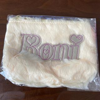 ロニィ(RONI)の新品未使用　ロニィ　roni ポーチ　白　ホワイト　(その他)