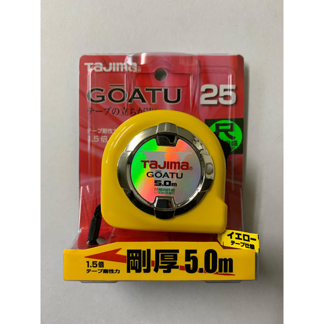 工具/メンテナンスタジマ Tajima スケール 剛厚ロック-25 GAL2550S×4個