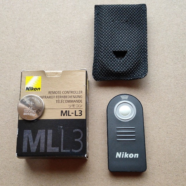 Nikon(ニコン)の美品 Nikon ML-L3 リモコン スマホ/家電/カメラのカメラ(デジタル一眼)の商品写真