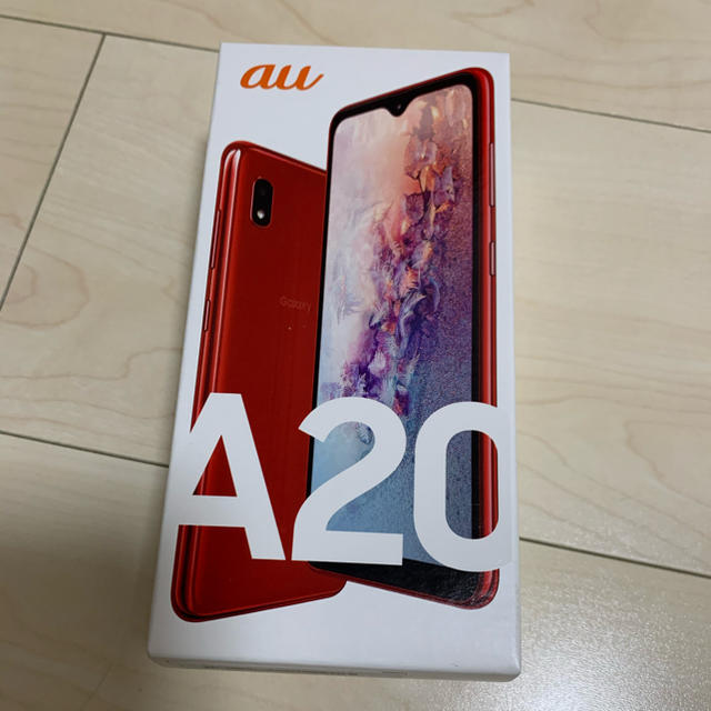 Galaxy A20 レッドスマートフォン本体