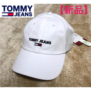 TOMMY HILFIGER - 【新品】TOMMY JEANS(トミージーンズ)キャップ 白 