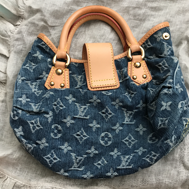 ルイ　ヴィトン LOUIS VUITTON デニムバッグ　モノグラム