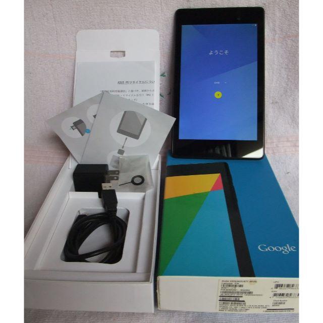 【Nexus7 2013 LTE+WIFI】Android 6　simフリー   スマホ/家電/カメラのPC/タブレット(タブレット)の商品写真