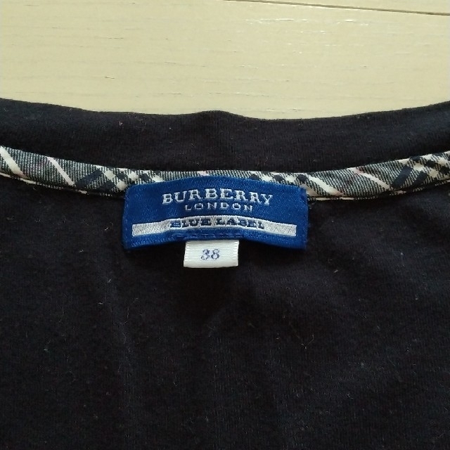 BURBERRY BLUE LABEL(バーバリーブルーレーベル)のお値下げ★バーバリー★BURBERRY★半袖Tシャツ★38★M レディースのトップス(Tシャツ(半袖/袖なし))の商品写真