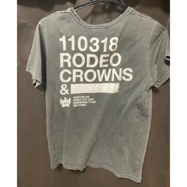 RODEO CROWNS(ロデオクラウンズ)のrodeocrowns Tシャツ　グレー レディースのトップス(Tシャツ(半袖/袖なし))の商品写真