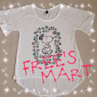 フリーズマート(FREE'S MART)のFREE'SMART×スヌーピーコラボT(Tシャツ(半袖/袖なし))