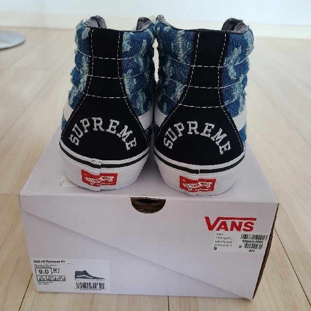 Supreme(シュプリーム)のSupreme®/Vans® Hole Punch Denim Sk8-Hi メンズの靴/シューズ(スニーカー)の商品写真