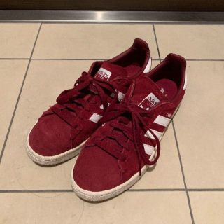 アディダス(adidas)の《美品》adidas CAMPUS スニーカー ボルドー【26㎝】(スニーカー)