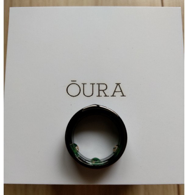 oura ring balance black, US8オーラリング の通販 by まるちゃん