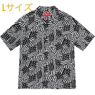 シュプリーム(Supreme)のFlags Rayon S/S Shirt Lサイズ(シャツ)