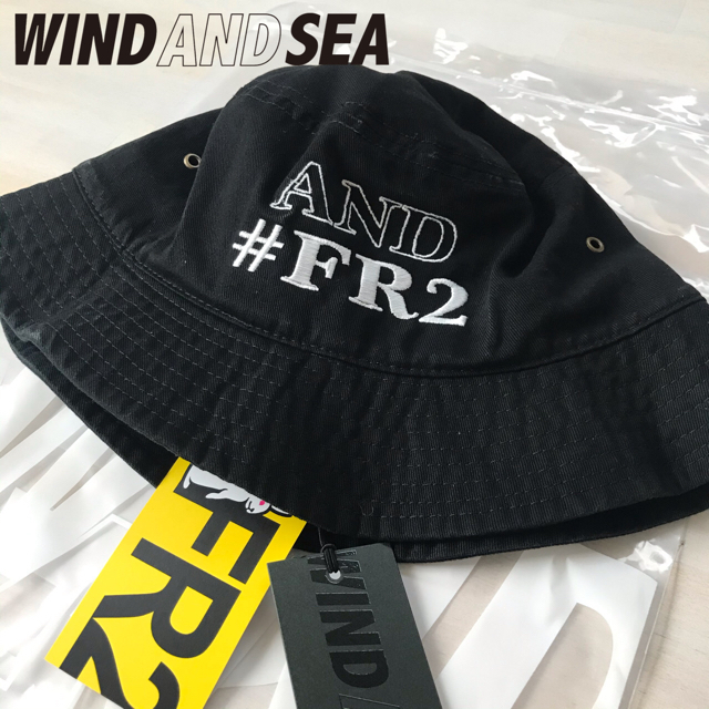 【本日まで】WIND AND SEA ウィンダンシー #FR2 バケットハット