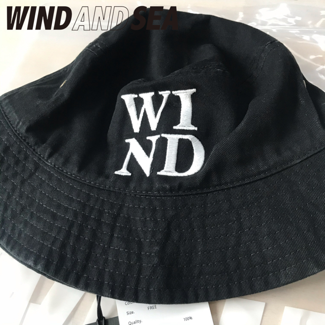 WIND AND SEA × #FR2 WIND Bucket Hat