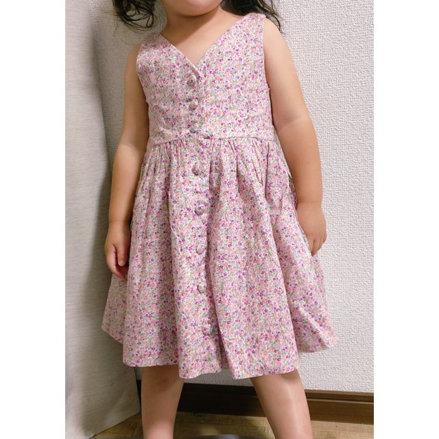 Ralph Lauren(ラルフローレン)のラルフローレン 花柄ワンピース キッズ/ベビー/マタニティのキッズ服女の子用(90cm~)(ワンピース)の商品写真