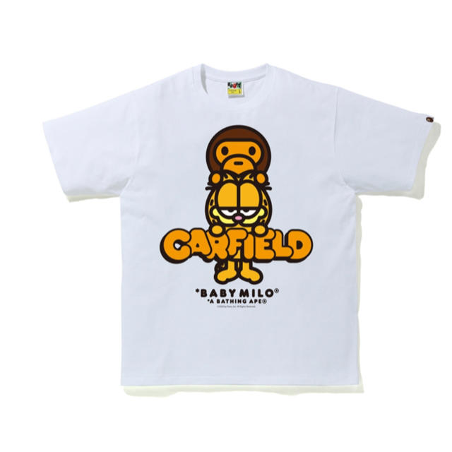 Tシャツ/カットソーBAPE X GARFIERD