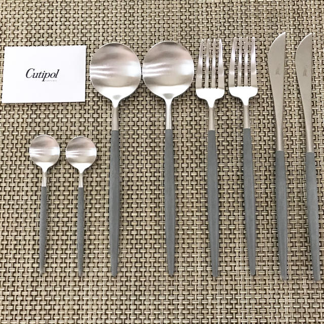 【正規品】Cutipol クチポール ゴア グレー 8点セット＊キッチン/食器