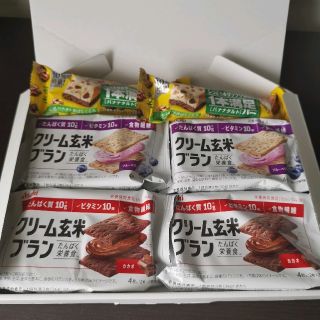 アサヒ(アサヒ)のクリーム玄米ブラン　１本満足バー(菓子/デザート)