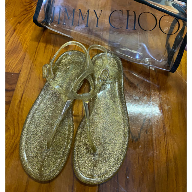 JIMMY CHOO(ジミーチュウ)の専用ジミーチュウ JIMMYCHOO ラバートング サンダル レディースの靴/シューズ(サンダル)の商品写真