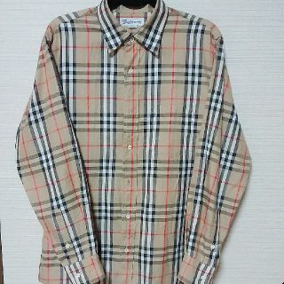 バーバリー(BURBERRY)のBURBERRY☆総柄 シャドーホース☆メンズ☆ノバチェックシャツ！(シャツ)