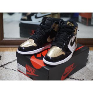 ナイキ(NIKE)のAIR JORDAN 1 RETRO HIGH OG “ GOLD TOE ” (スニーカー)