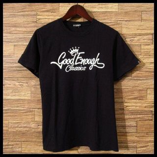 グッドイナフ(GOODENOUGH)のみるく様専用　グッドイナフ クラシックス G ロゴ プリント Tシャツ M 黒(Tシャツ/カットソー(半袖/袖なし))