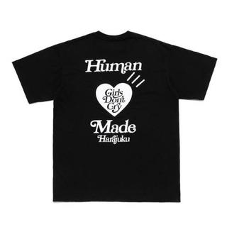 ジーディーシー(GDC)のhuman made girls don't cry Tシャツ 黒 XL 新品(Tシャツ/カットソー(半袖/袖なし))
