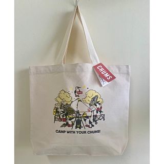 チャムス(CHUMS)の新品　CHUMS Canvas tote チャムス トートバッグ　キャンプ(トートバッグ)