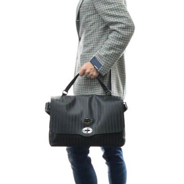 ZANELLATO(ザネラート)のザネラート  ポスティーナＬ カシミアブランディーン メンズのバッグ(トートバッグ)の商品写真