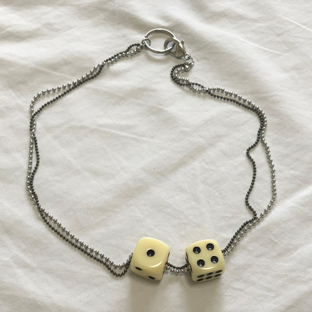 Maison Martin Margiela(マルタンマルジェラ)のダイスネックレス メンズのアクセサリー(ネックレス)の商品写真