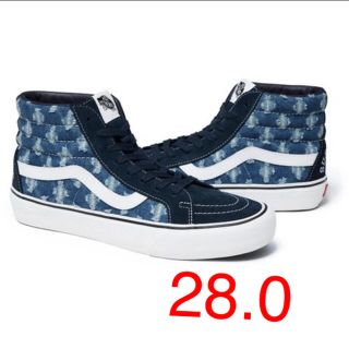 シュプリーム(Supreme)の【新品】Supreme Vans Hole Punch Denim Sk8-Hi(スニーカー)