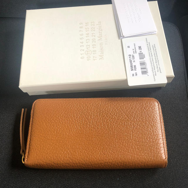 MM6(エムエムシックス)のメゾンマルジェラ　長財布　美品　キャメル　財布　正規品 レディースのファッション小物(財布)の商品写真