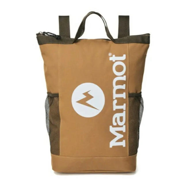 MARMOT(マーモット)のモノマックス　8月号　付録　マーモット　保冷バッグ メンズのバッグ(バッグパック/リュック)の商品写真