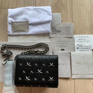 22新入荷 三つ折り財布 ジミーチュウ ビアーレ Choo Jimmy ネイビー ミニ財布 折り財布 Alrc Asia