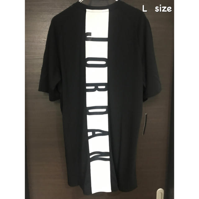 NIKE(ナイキ)のNIKE  ジョーダンTシャツ　黒　L 新品 メンズのトップス(Tシャツ/カットソー(半袖/袖なし))の商品写真