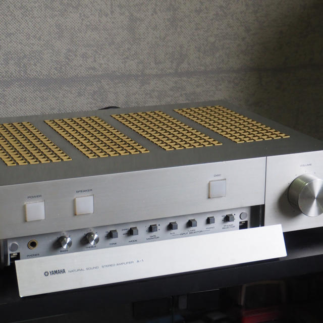 YAMAHA A-1 ￥115,000(1977年頃)プリメインアンプ