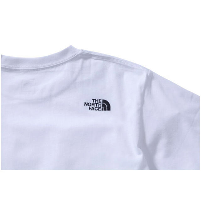 【新品・未開封】THE NORTH FACE シンプルロゴポケットTシャツ 白S