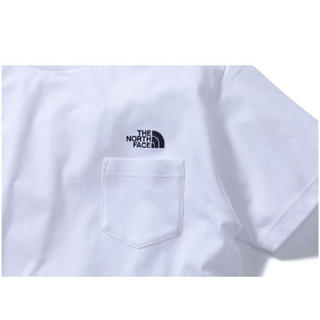 【新品・未開封】THE NORTH FACE シンプルロゴポケットTシャツ 白S