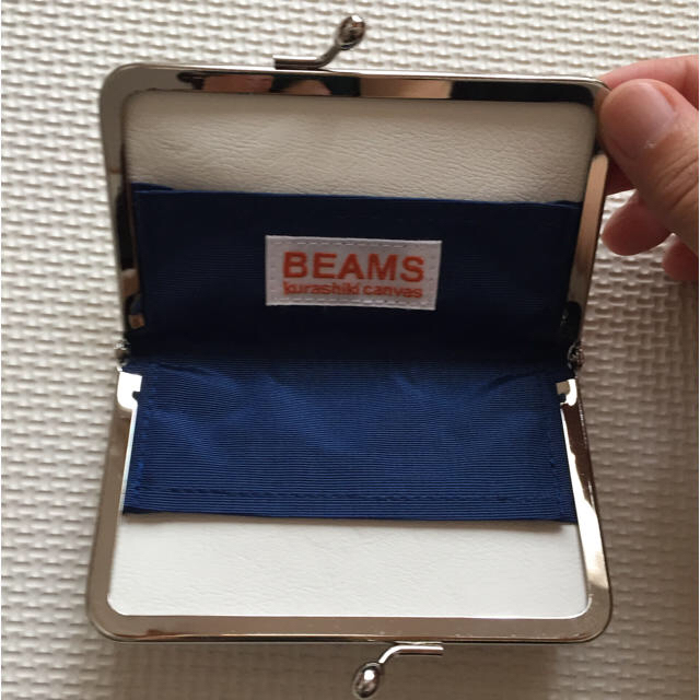 BEAMS(ビームス)のBEAMS がま口 名刺入れ カードケース メンズのファッション小物(名刺入れ/定期入れ)の商品写真