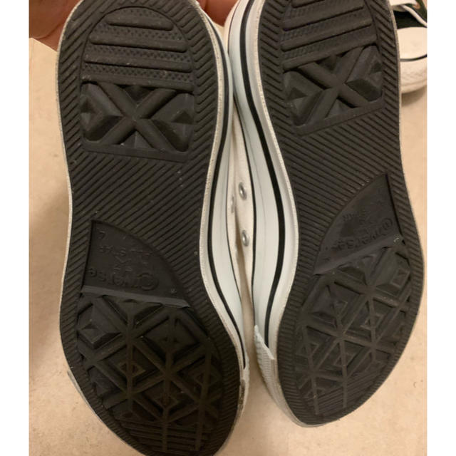 CONVERSE(コンバース)のコンバース　ホワイト　23センチ レディースの靴/シューズ(スニーカー)の商品写真