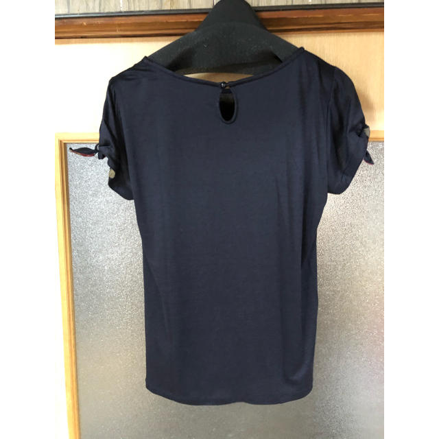 BURBERRY BLUE LABEL(バーバリーブルーレーベル)のブルーレーベルクレストブリッジ  カットソー　Tシャツ レディースのトップス(カットソー(半袖/袖なし))の商品写真