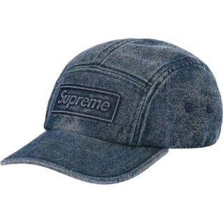 シュプリーム(Supreme)のSupreme Embossed Denim Camp Cap Blue(キャップ)