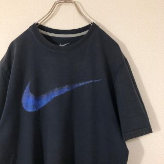 ナイキ(NIKE)のNIKE Tシャツ 刺繍プリント 半袖 スウッシュ  古着(Tシャツ/カットソー(半袖/袖なし))