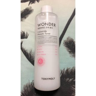 トニーモリー(TONY MOLY)の新品TONYMOLYワンダーセラミドモチトナー500ml おまけ付き(化粧水/ローション)